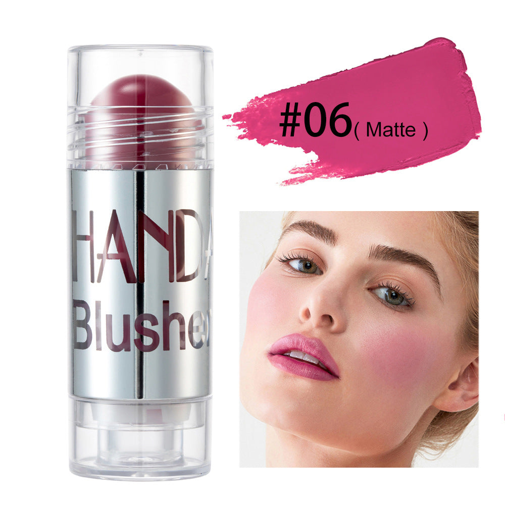 HANDAIYAN Chubby Crayon Blush Stick Moisturizing And Smooth Rouge Pen Blush Strip Cream Blush Stick Rouge - Korvel