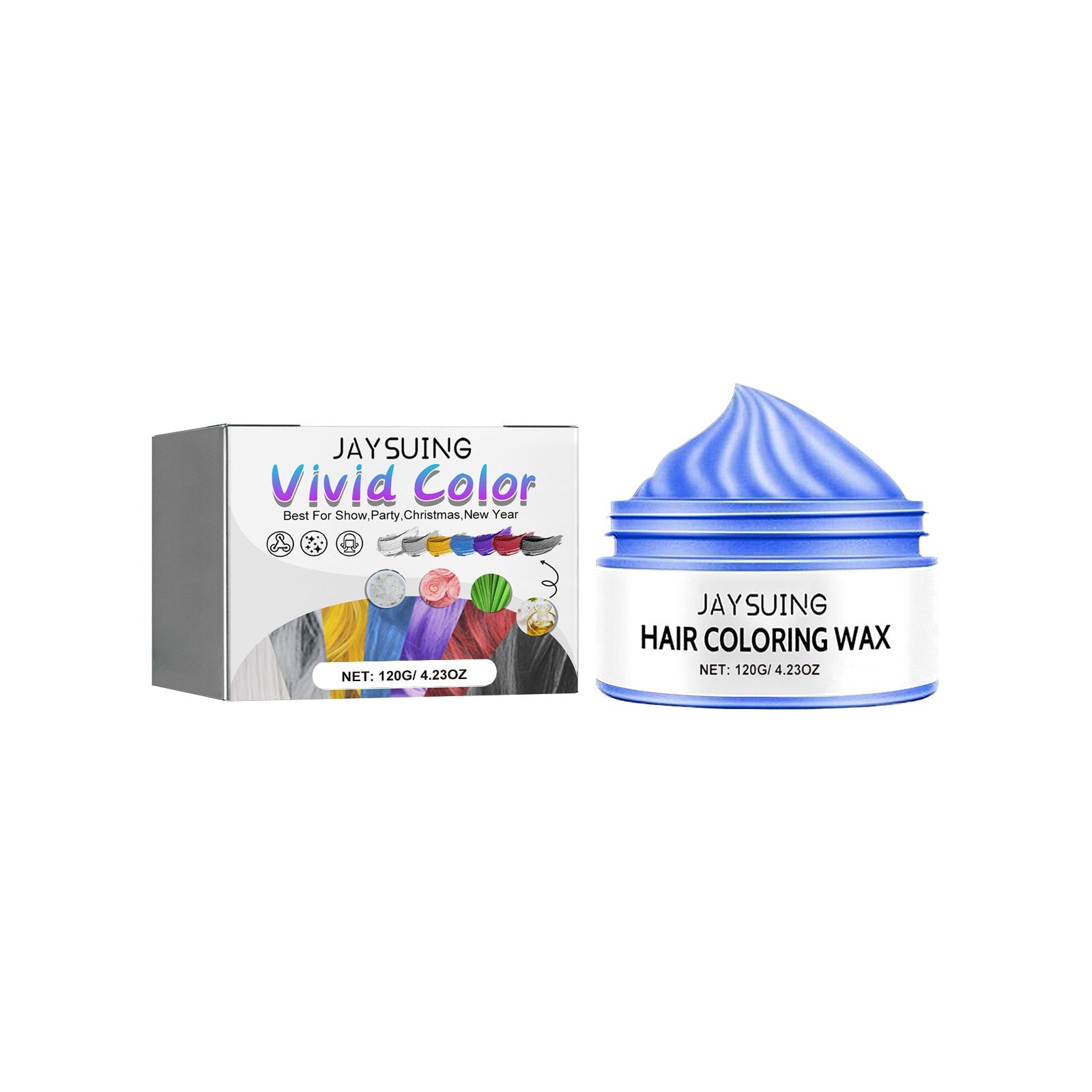 Hair Cream, Covering White Hair, Easy Coloring, Non-Dampening, Tide Color Beauty Hair Cream - Korvel