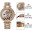 Montre à Quartz Élégante pour Femme avec Accents en Cristal