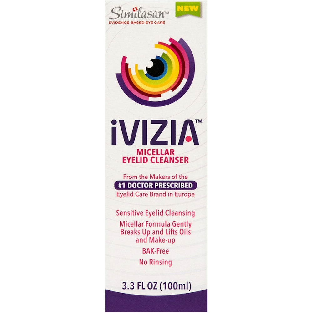 Limpiador de Párpados Similasan - Fórmula Micelar 3.3 Fl Oz