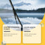 Car Glass Cleaning Wipes Glass Rearview Mirror Anti-Fog Refurbished Anti-Oil Cleaning Universal Wipes - Korvel