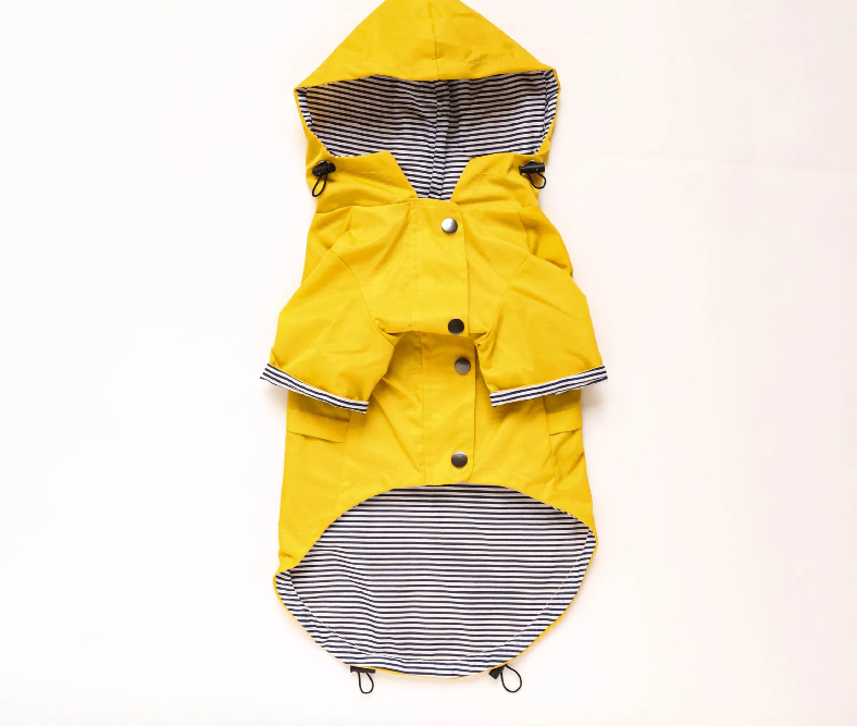 Premium Windproof British Retro Dog Raincoat