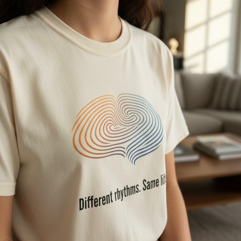 Different Rhythms. Same Life. Unisex T-Shirt