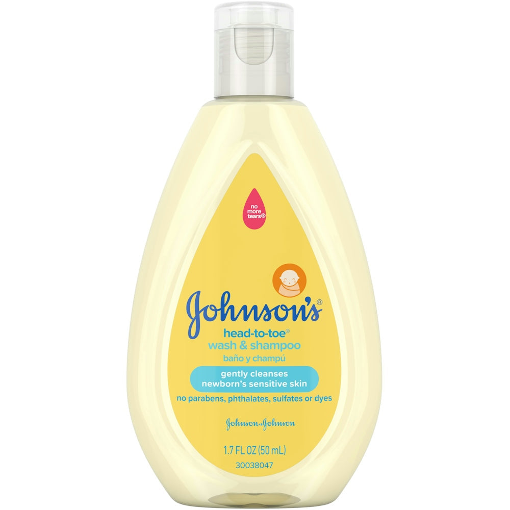 Jabón y Champú Suave Johnson's Head-to-Toe para Bebés - 170 Oz