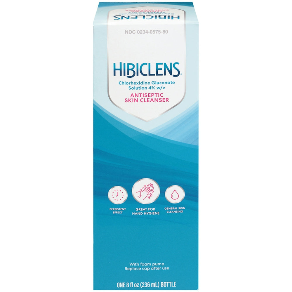 Hibiclens Nettoyage Antiseptique de la Peau avec Pompe - 8 Fl Oz