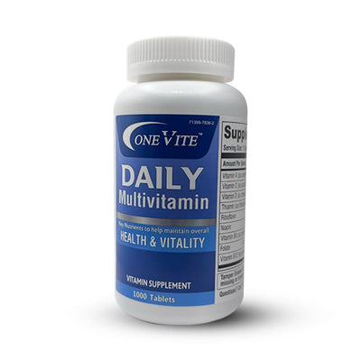 Tablettes multivitamines OneVITE d'Akron Pharma