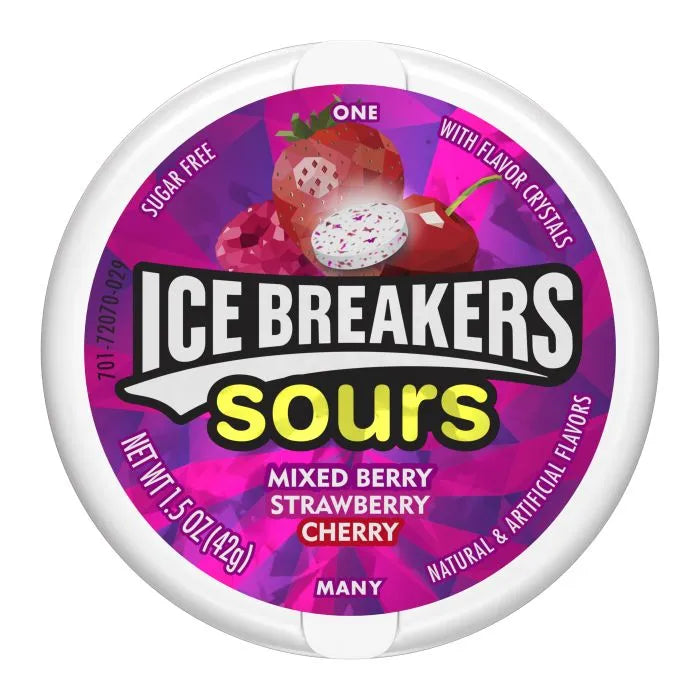 Hershey's Ice Breakers Sours - 8 Pack (1,5 Oz Chacun)
