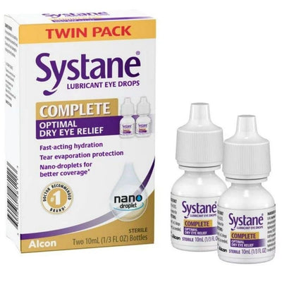 Systane Complete Lubricant Eye Drops - Twin Pack