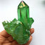 Natural Green Crystal Cluster - Modern Home Decor