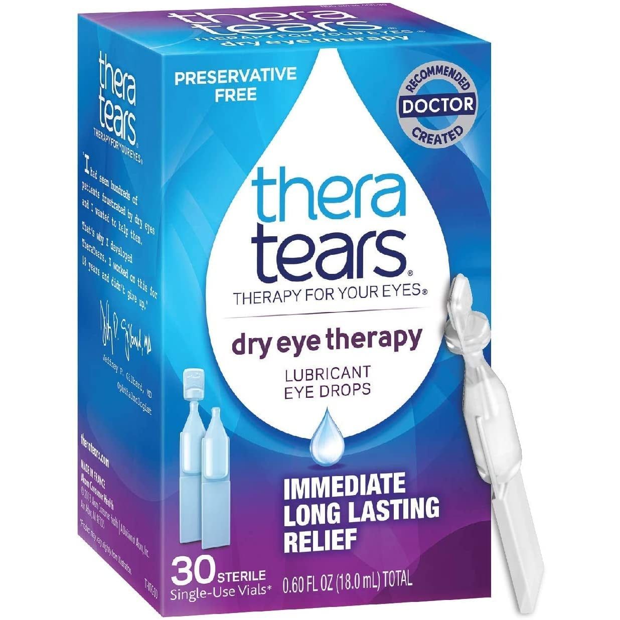 TheraTears Lubricant Eye Drops - Dry Eye Relief