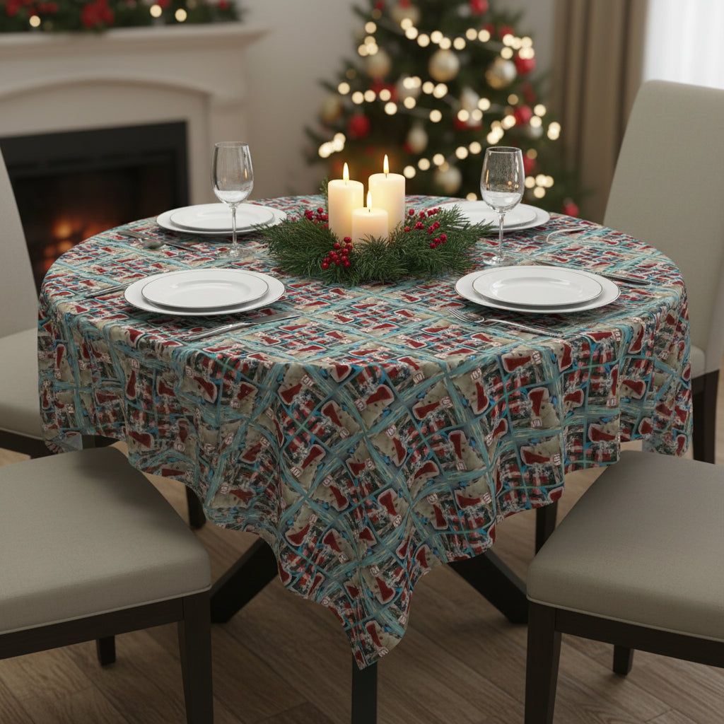 Dashing Through the No Christmas Tablecloth