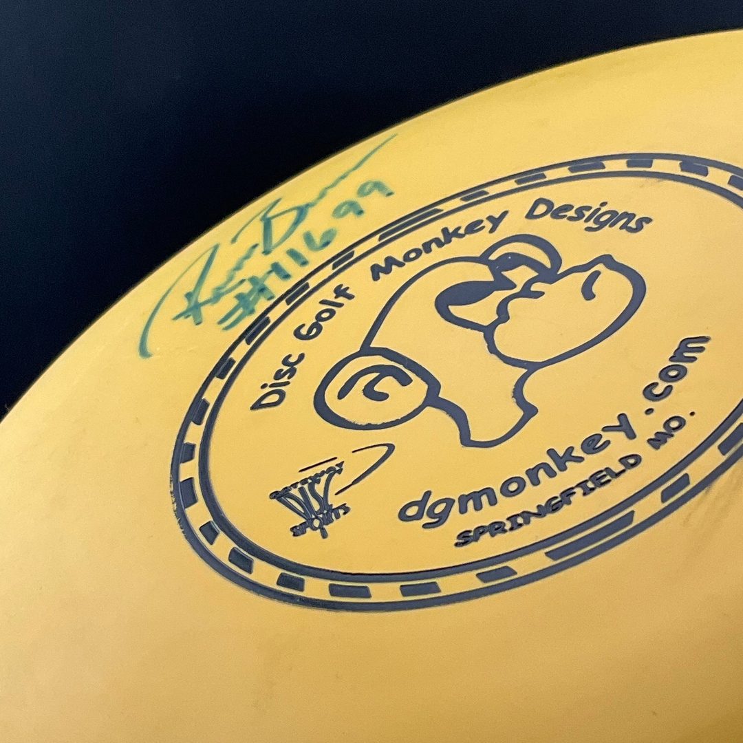 Suregrip Warrior Disc - Signed by Russ Burns - Rare Edition