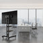 FANCO Universal Rotating TV Stand, suitable for 32-80 inch TVs, adjustable tilt height, maximum VESA 600x400mm (black) - Korvel