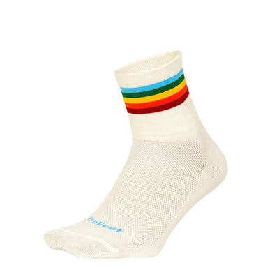 DeFeet Wooleator Wool Blend 3'' Socks - Prism L Pair