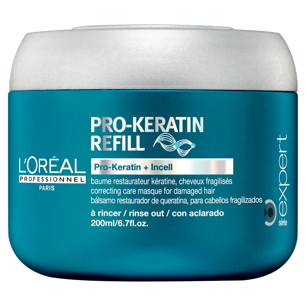 Masque Refill Pro Kératine L'Oreal Professionnel 6 Oz