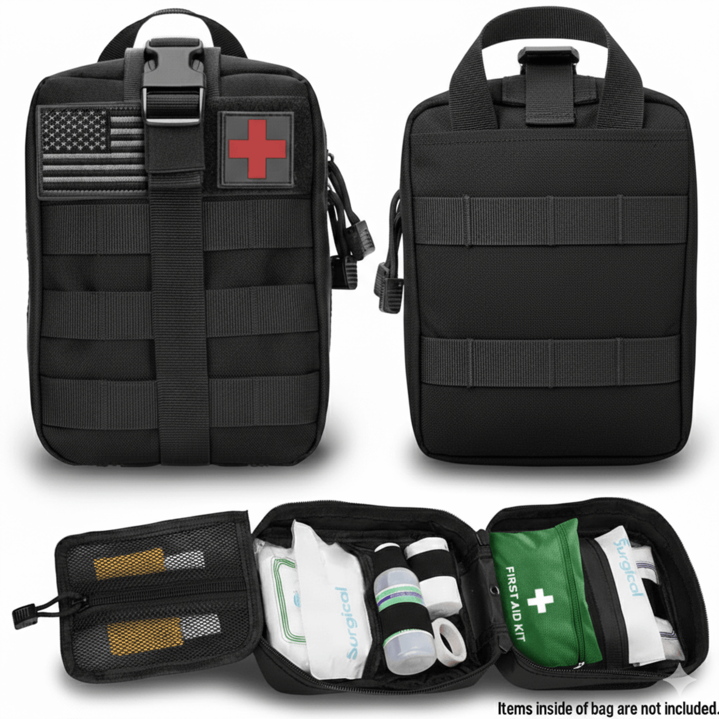 Bolsa de Primeros Auxilios Táctica Pequeña XGear - Pouch IFAK Premium