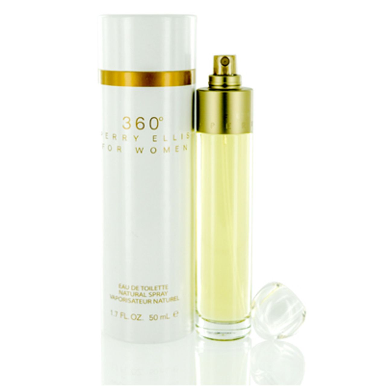 Perry Ellis 360° pour Femmes – Eau De Toilette (1,7 Oz / 50 ml)