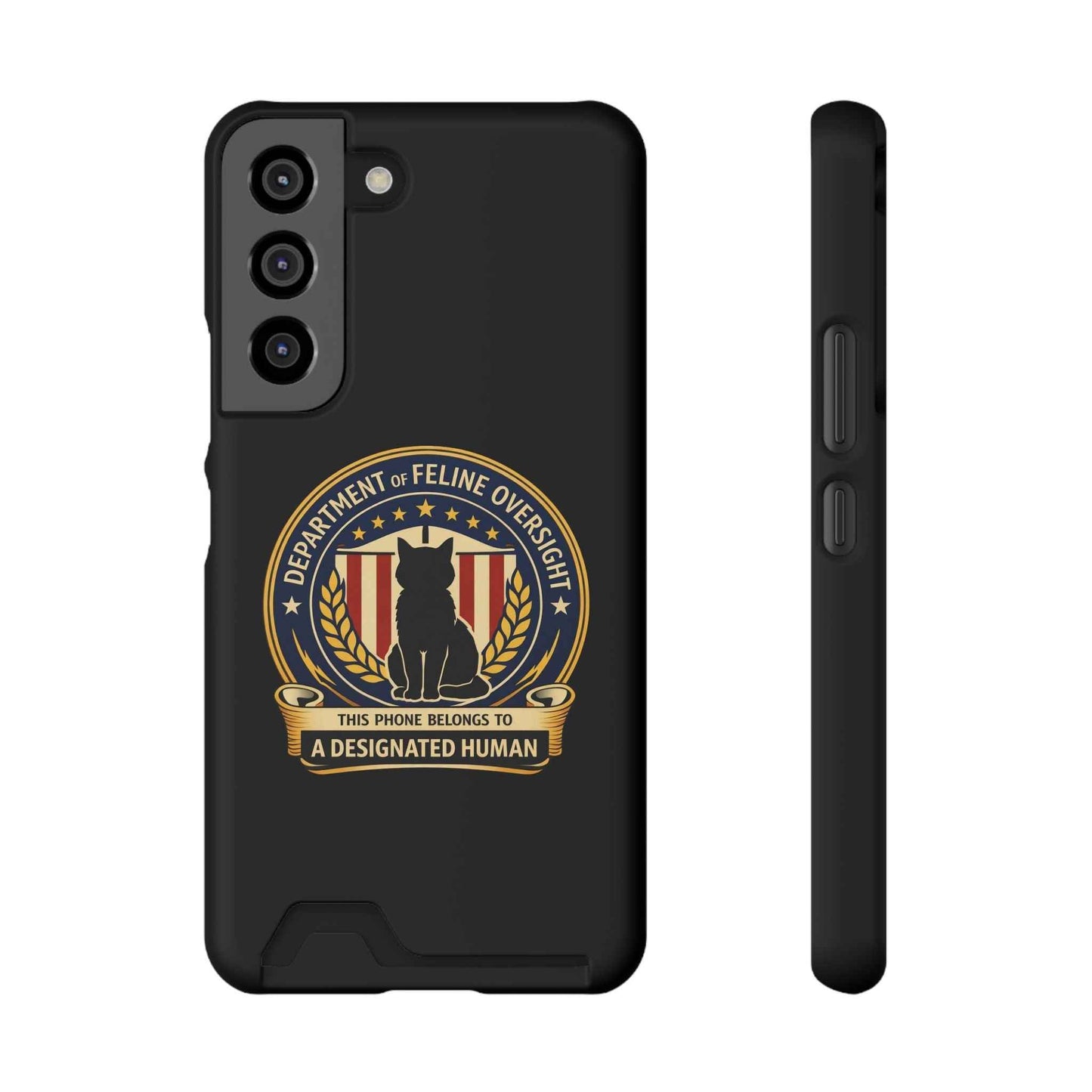 Department of Feline Oversight MagSafe iPhone Case - Designated Human Edition
