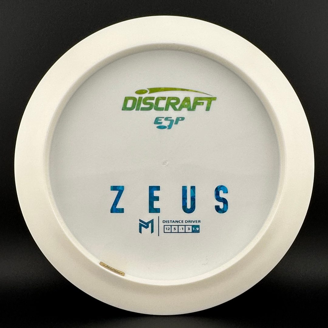 White ESP Zeus - Paul McBeth Signature Disc