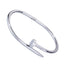 Diamond titanium steel bracelet for women, light luxury, non fading card home nail bracelet - Korvel