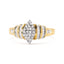 Anillo de Compromiso en Oro Amarillo de 10K con Diamante en Forma de Pera de 1/2 Cttw - Talla 7