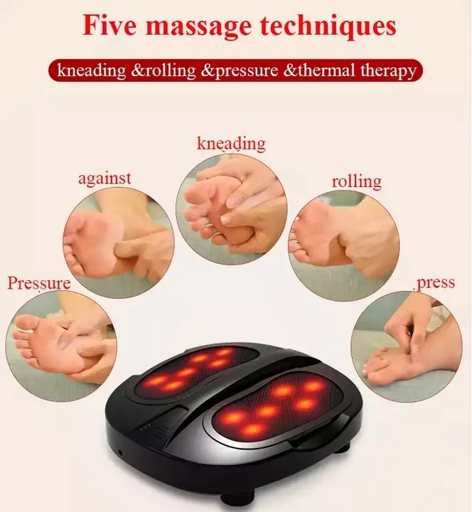 Premium Electric Deep Foot Massager with Heat
