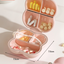 Moisture-proof and dust-proof portable large-capacity compartment storage box for 7 days of medicine - Korvel