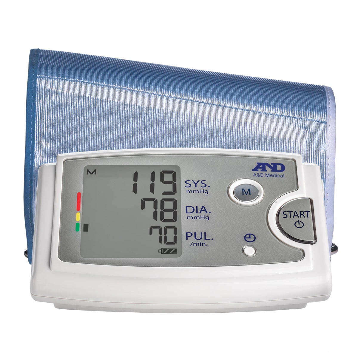 Monitor de presión arterial LifeSource A&D Medical con manguito extra grande