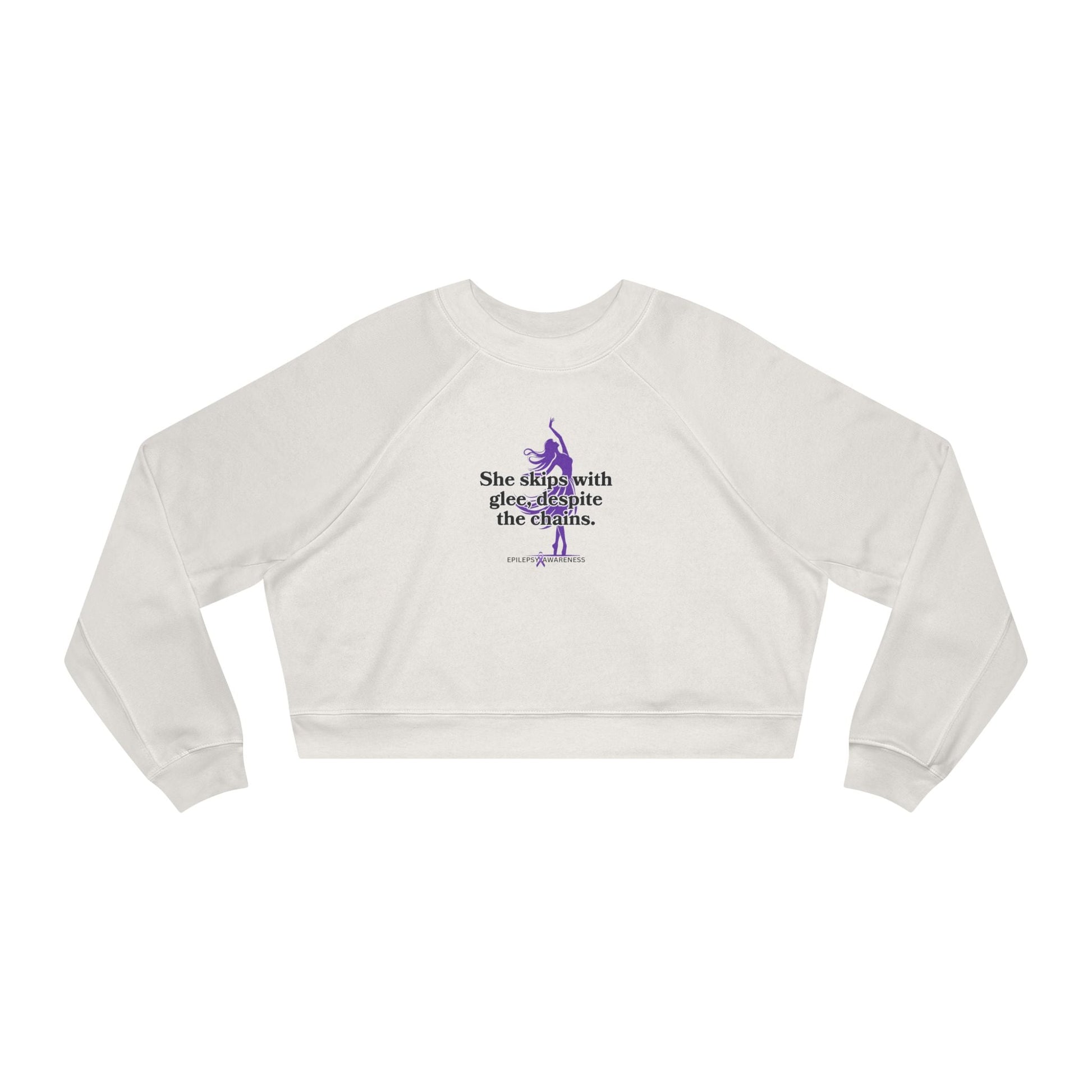 Joyful Moments Women's Cropped Fleece Sweatshirt - Korvel