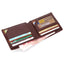 SMARTLB Cartera Bifold de Cuero Genuino - Diseño Slim Premium