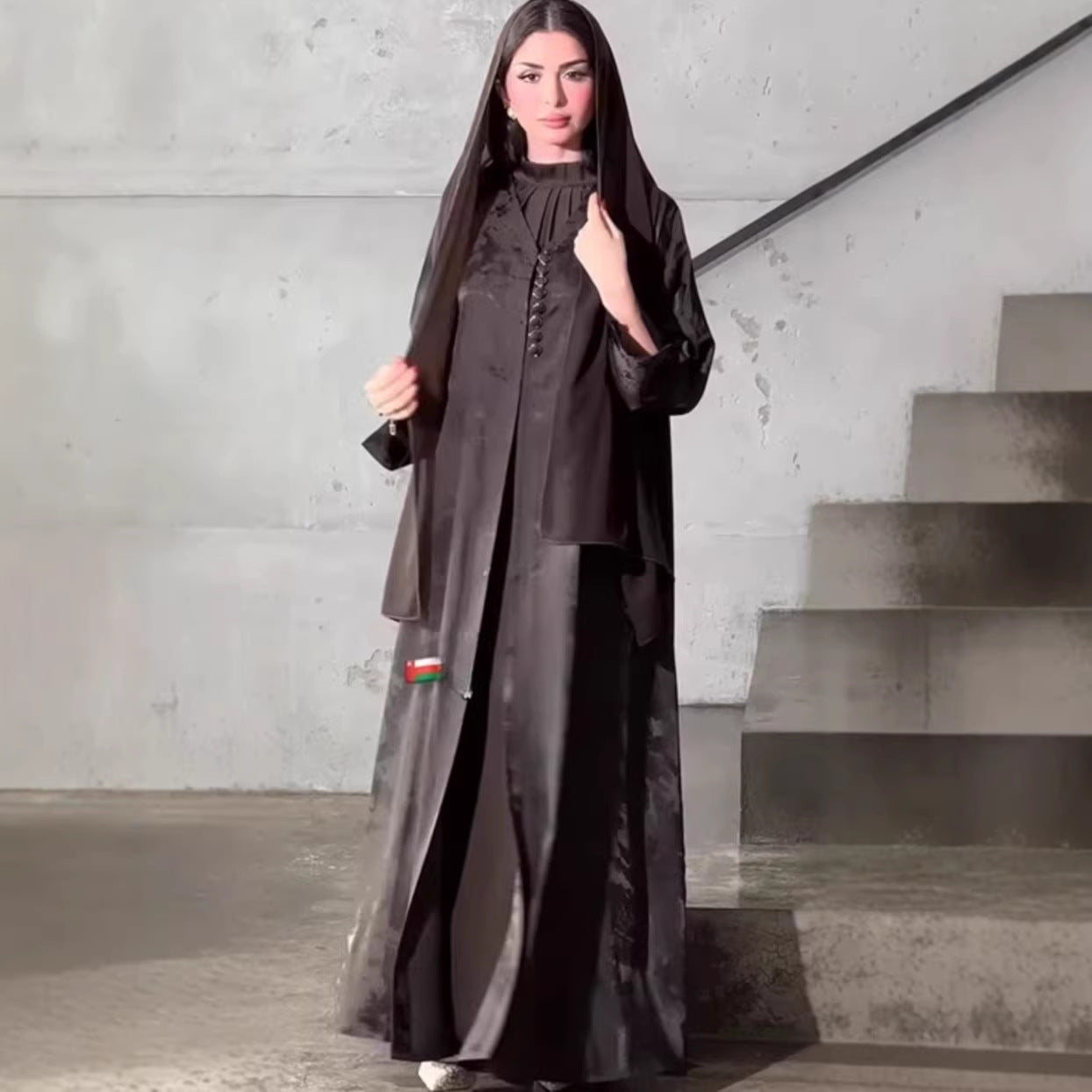 Manteau châle mi-long mode décontractée pour femmes