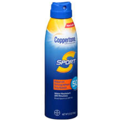 Protector Solar Coppertone Sport Spray Continuo SPF 50 - 5.5 oz