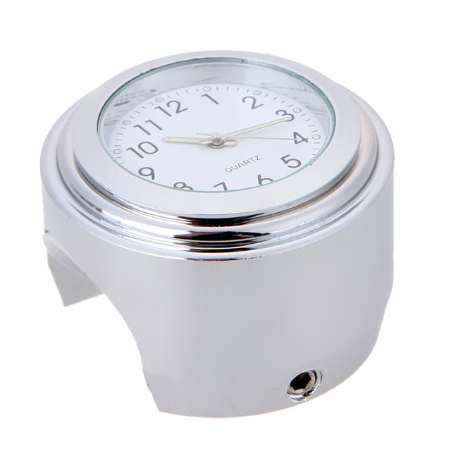 Universal 7/8 Motorcycle Handlebar Mount Quartz Clock - Korvel