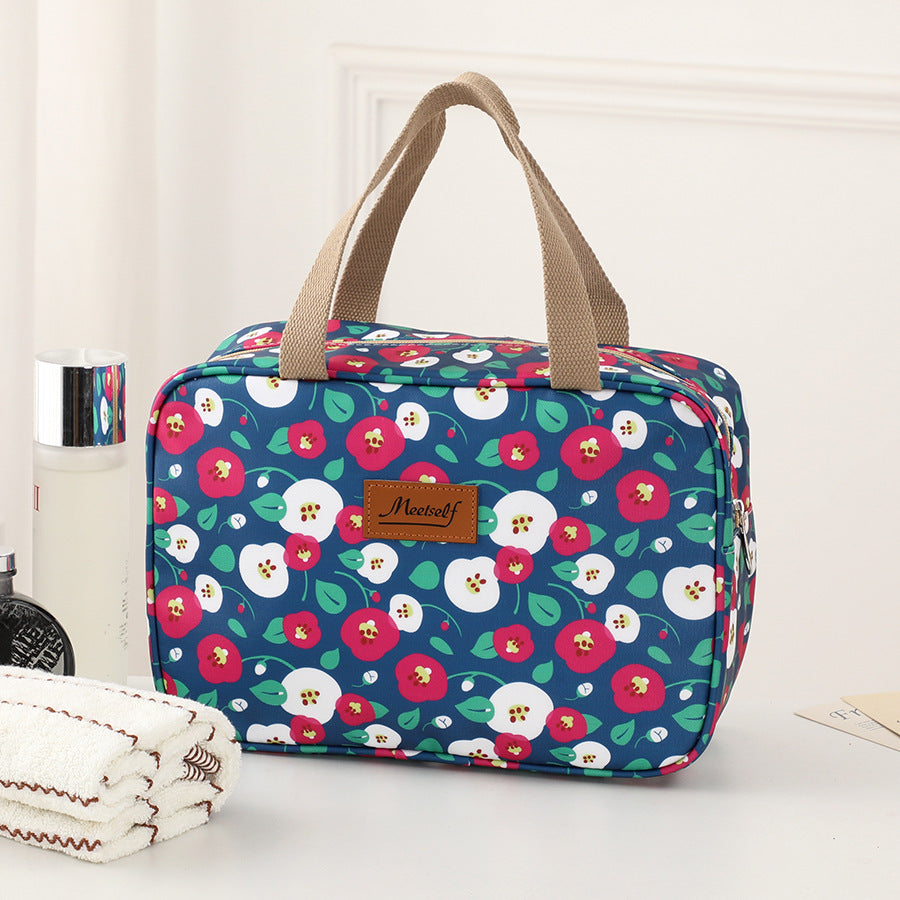 Trousse de toilette de voyage portable à haute capacité