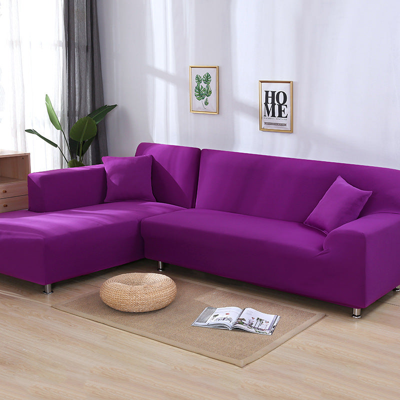 Premium Elastic L-Shaped Sofa Cover for Modern Homes