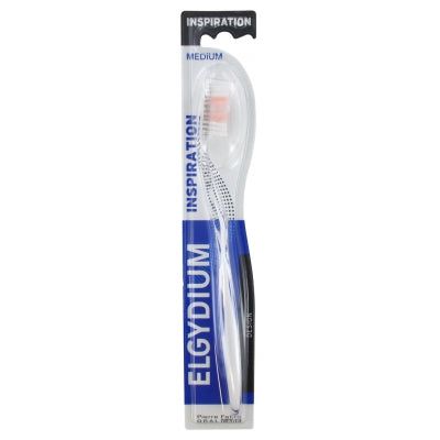 Cepillo de dientes Elgydium Inspiration Medium - Blanco