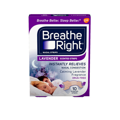 Breathe Right Lavender Scented Nasal Strips