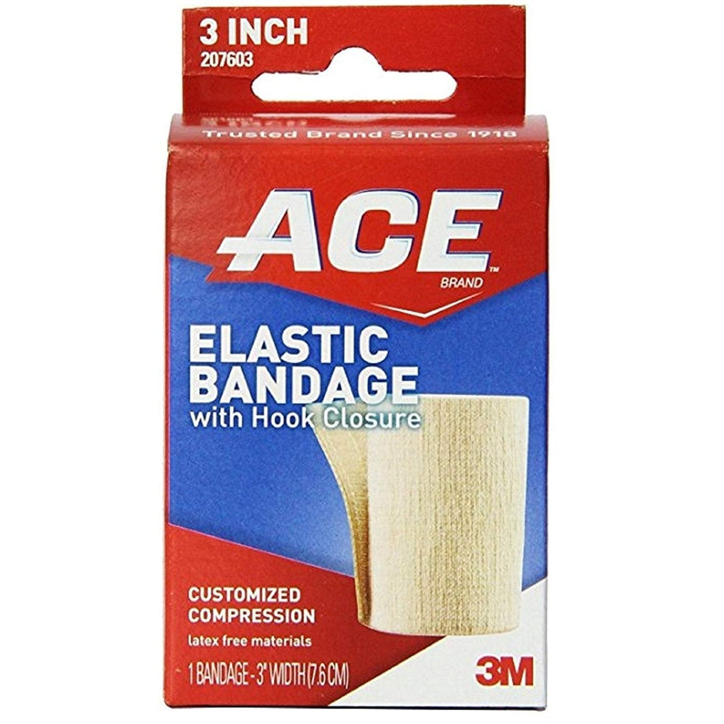 ACE Elastic Bandage with Antimicrobial Protection - 3 Inch Width