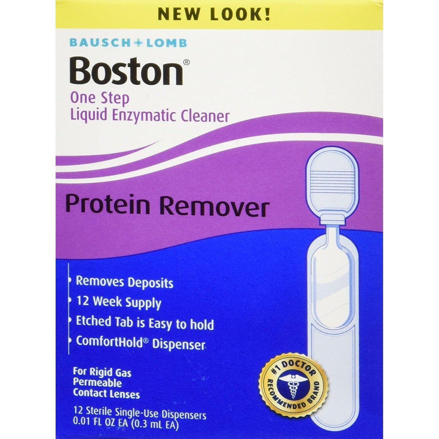 Bausch + Lomb Boston Enzymatic Cleaner - One Step Solution
