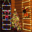 New hanging lights, LED signs, Christmas scene decoration, window display, light string, atmosphere lights - Korvel