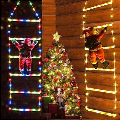 New hanging lights, LED signs, Christmas scene decoration, window display, light string, atmosphere lights - Korvel