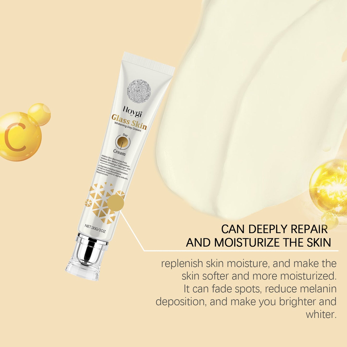 Cream Skin Brightening Gentle Nourishing Facial Skin Moisturizing Moisturizing Daily Skin Care Cream - Korvel