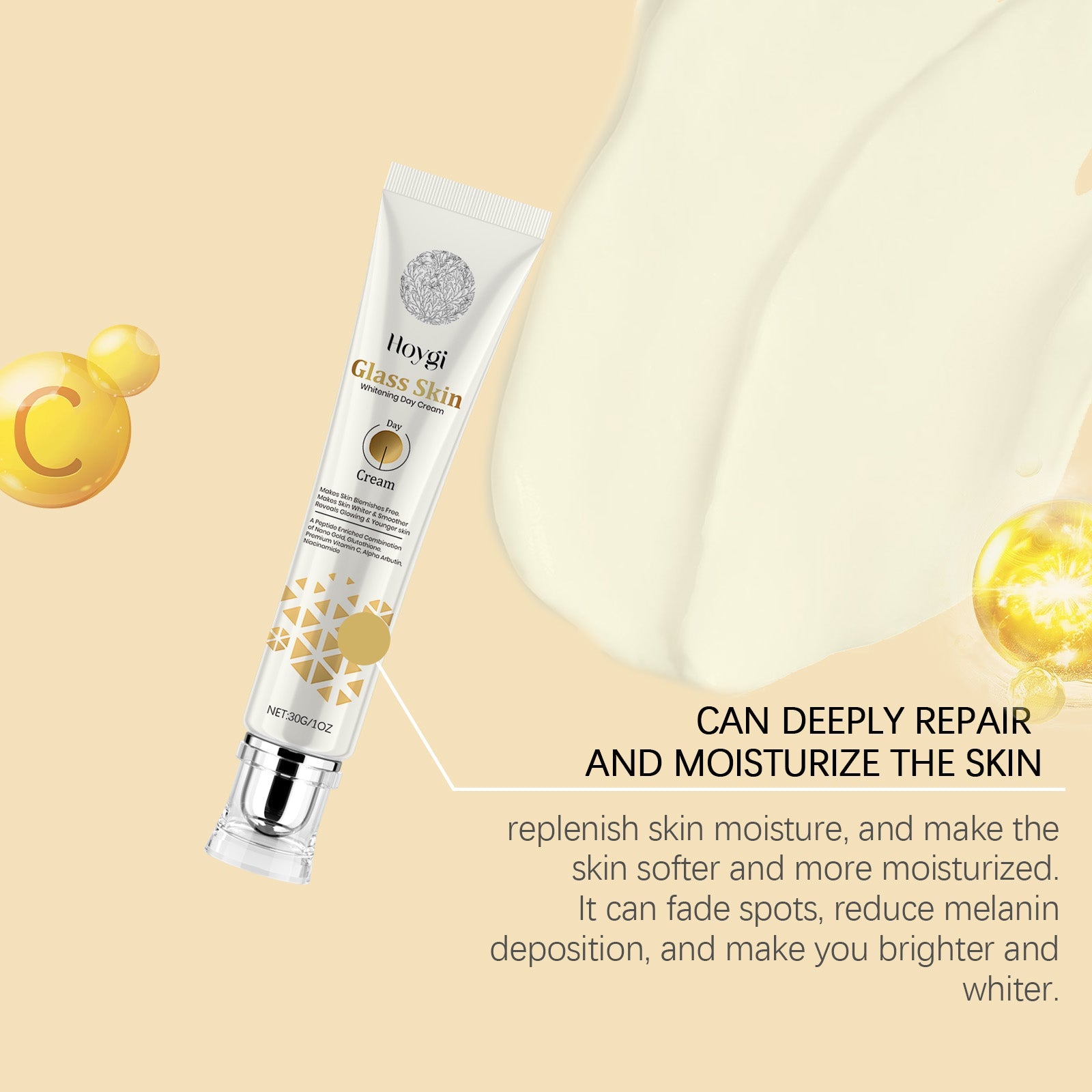 Cream Skin Brightening Gentle Nourishing Facial Skin Moisturizing Moisturizing Daily Skin Care Cream - Korvel