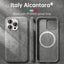 Italian Alcantara Case for iPhone 15 Pro Max Business Leather Phone Back Cover for iPhone 13 Pro Max Magnets - Korvel