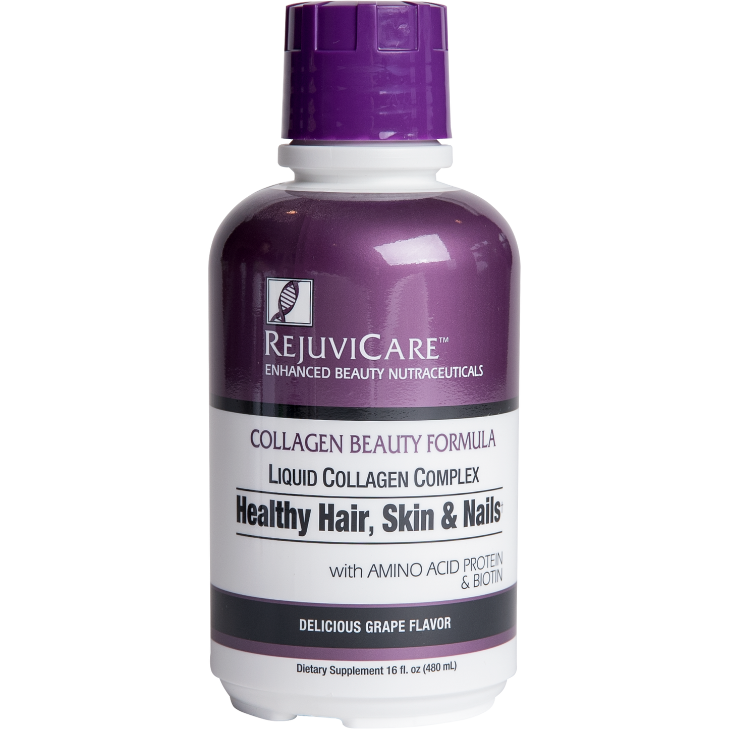 Formule de collagène liquide RejuviCare - Raisin - 16 Fl Oz