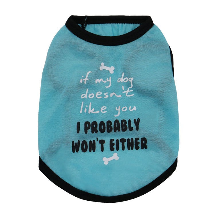 Chaleco Ligero de Verano para Perros y Gatos Pequeños