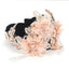 Elegant Handmade Crystal Flower Hair Hoop