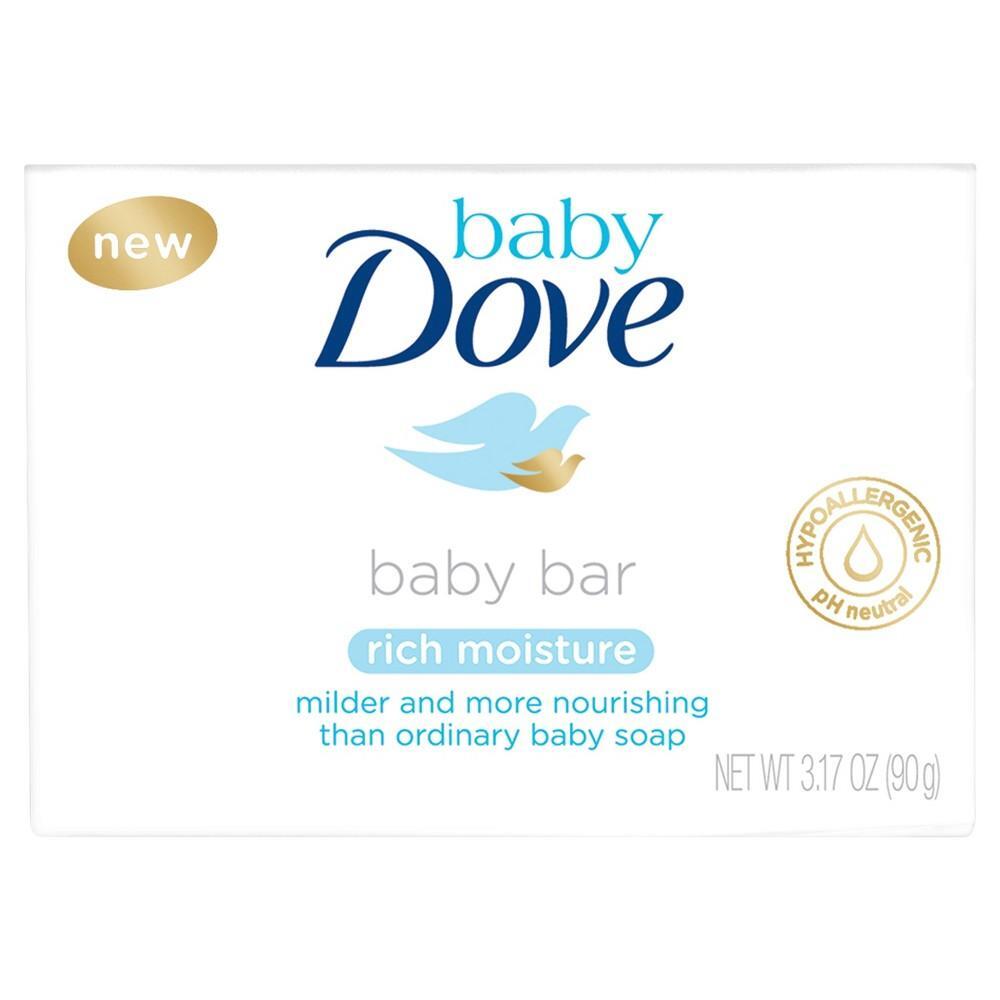 Baby Dove Rich Moisture Soap Bar - Gentle Care for Delicate Skin