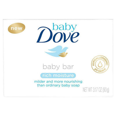 Baby Dove Rich Moisture Soap Bar - Gentle Care for Delicate Skin