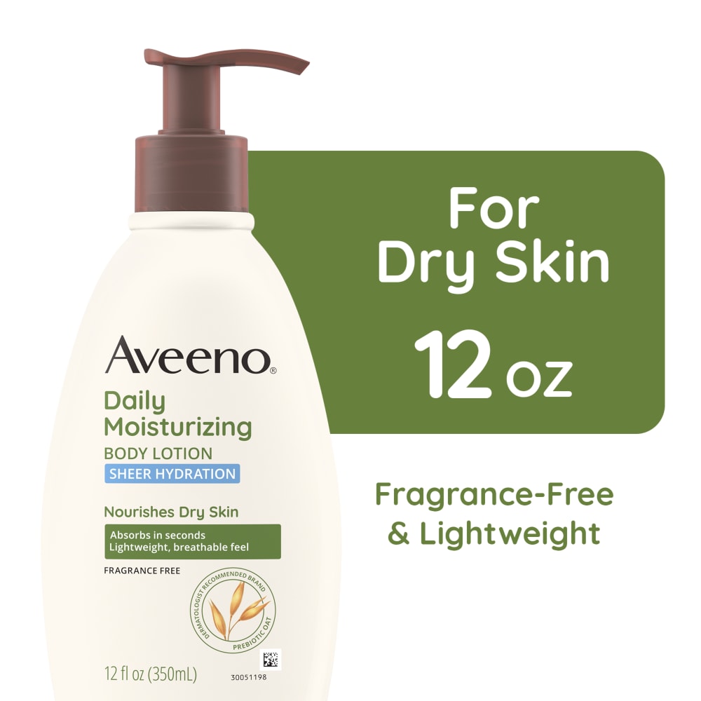 Aveeno Daily Moisturizing Body Lotion - Sheer Hydration 12 Oz